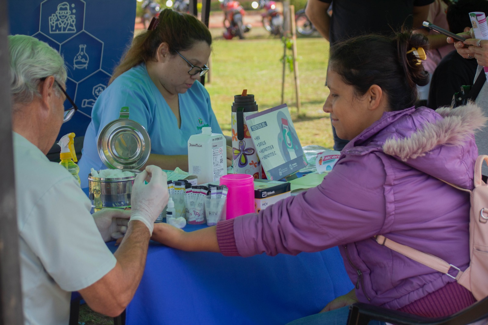 <p>El barrio San Juan Evangelista recibió un nuevo Operativo Integral de Salud</p>